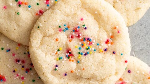 Image for Easy Sugar Cookie Recipe {only 3 ingredients!}
