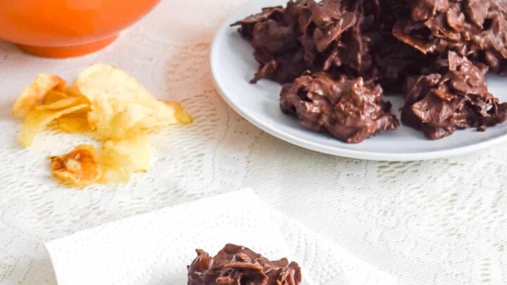 Image for No Bake Potato Chip Cookies with Peanut Butter