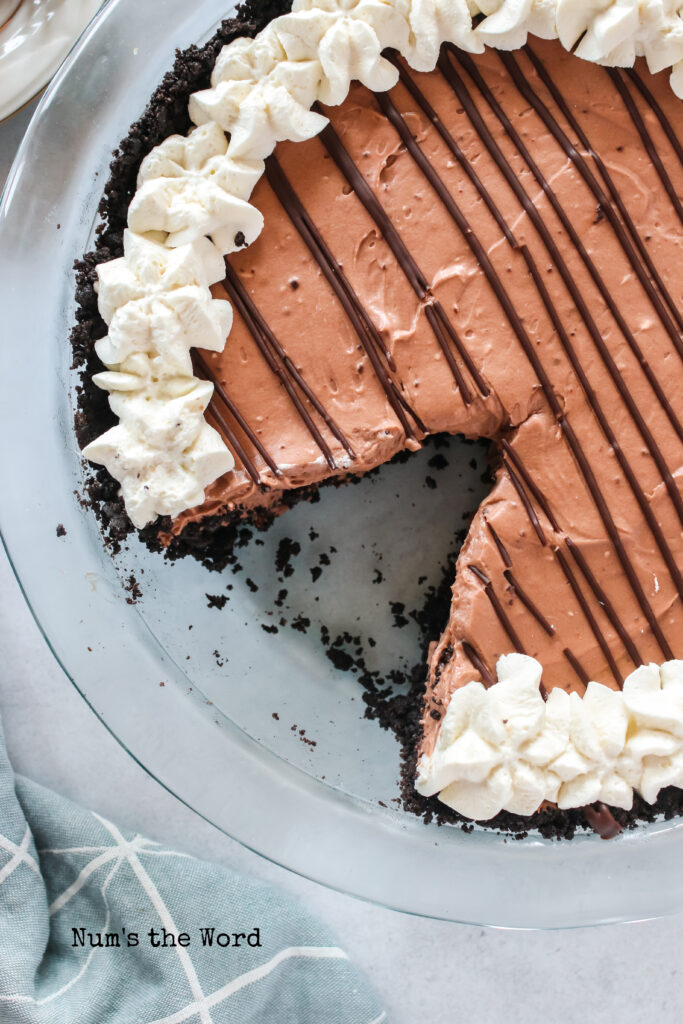 No Bake Chocolate Cheesecake - Num's The Word