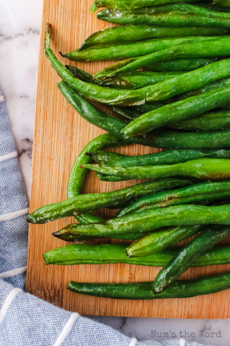 Air Fryer Green Beans Num's the Word
