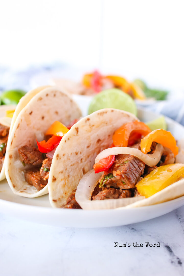 Sheet Pan Steak Fajitas Num's the Word