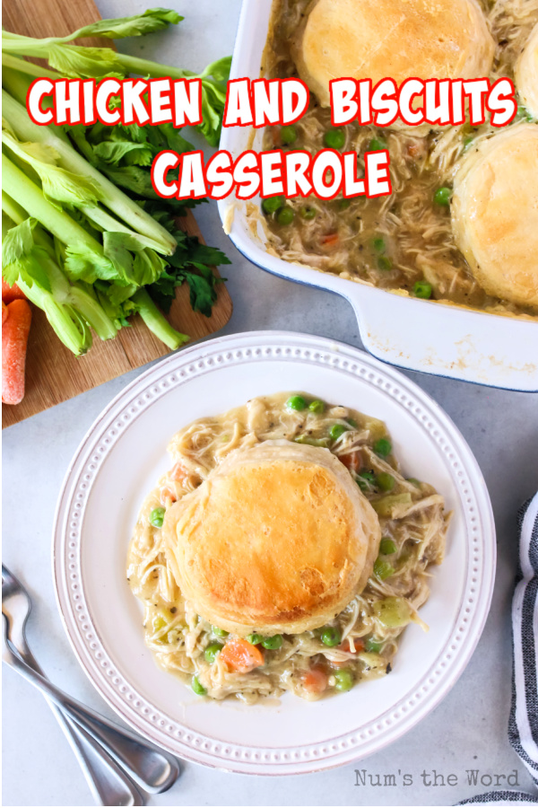 Main image of Chicken and biscuits casserole
