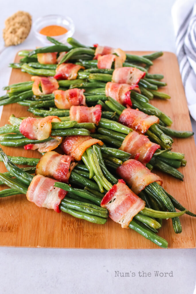 Bacon Wrapped Green Beans Num's the Word