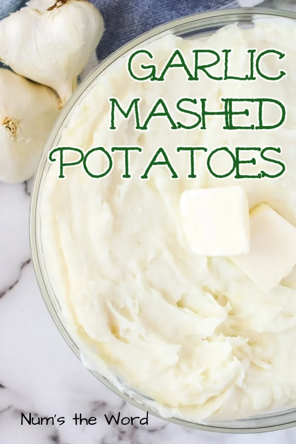 Homemade Garlic Mashed Potatoes