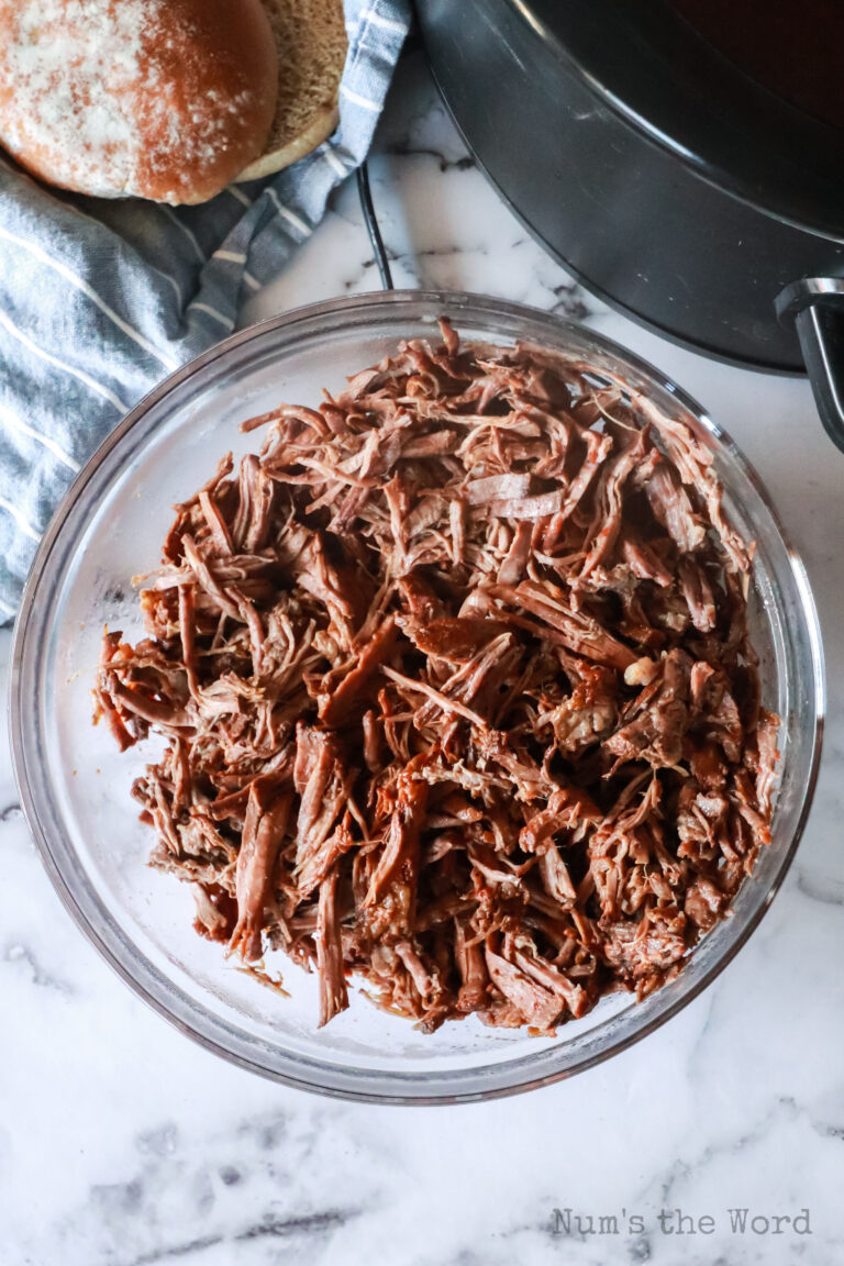 Crock Pot Shredded Beef Num's the Word
