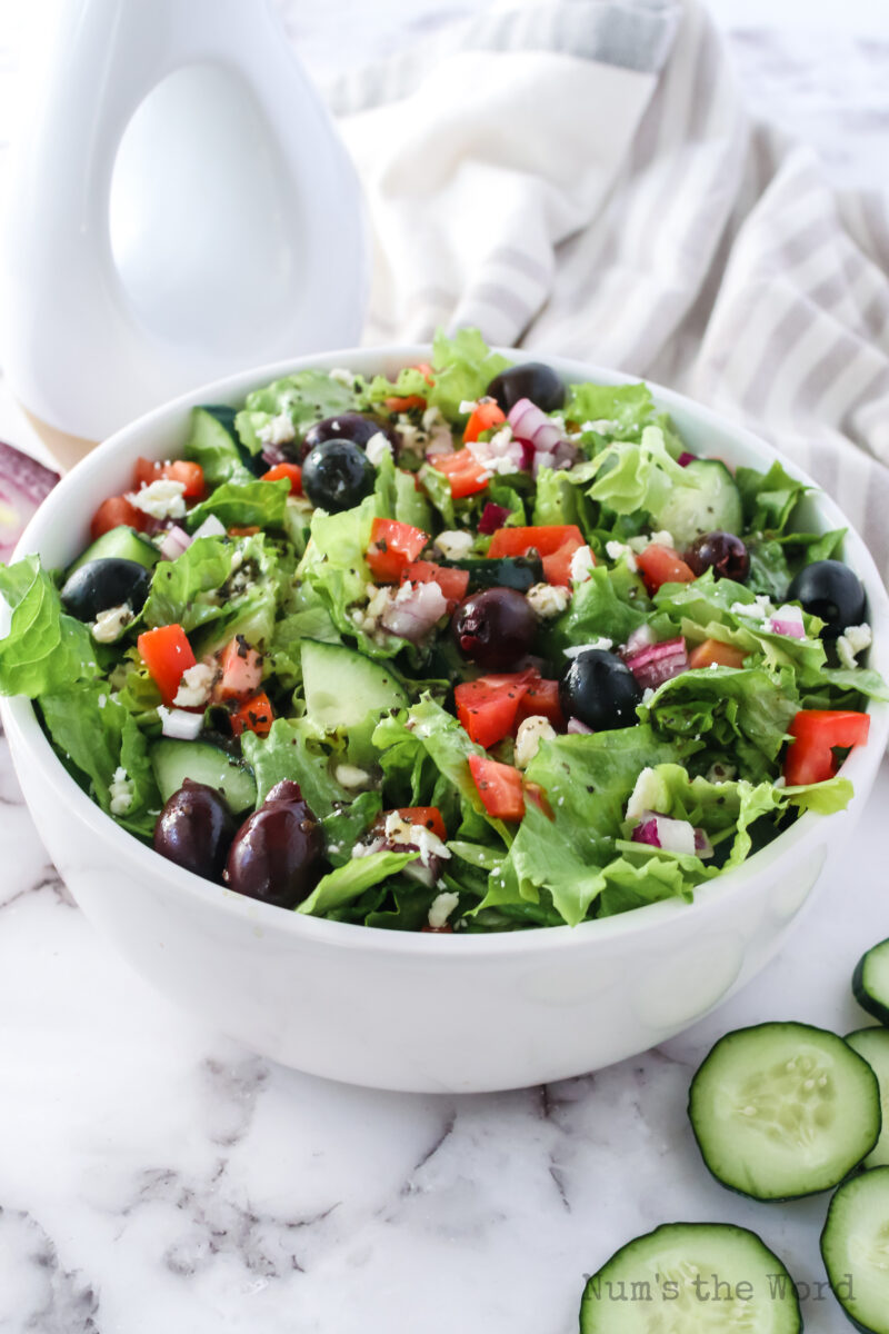 Easy Greek Salad Recipe Num's the Word