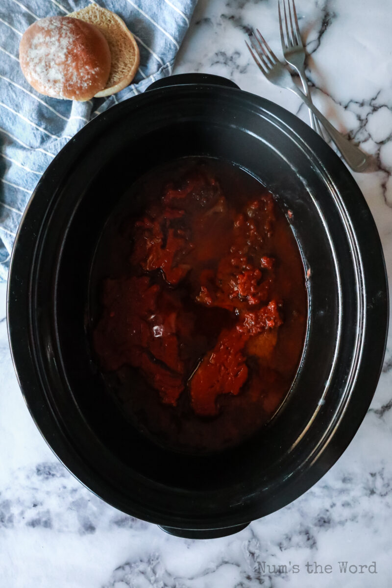 Crock Pot Shredded Beef Num's the Word