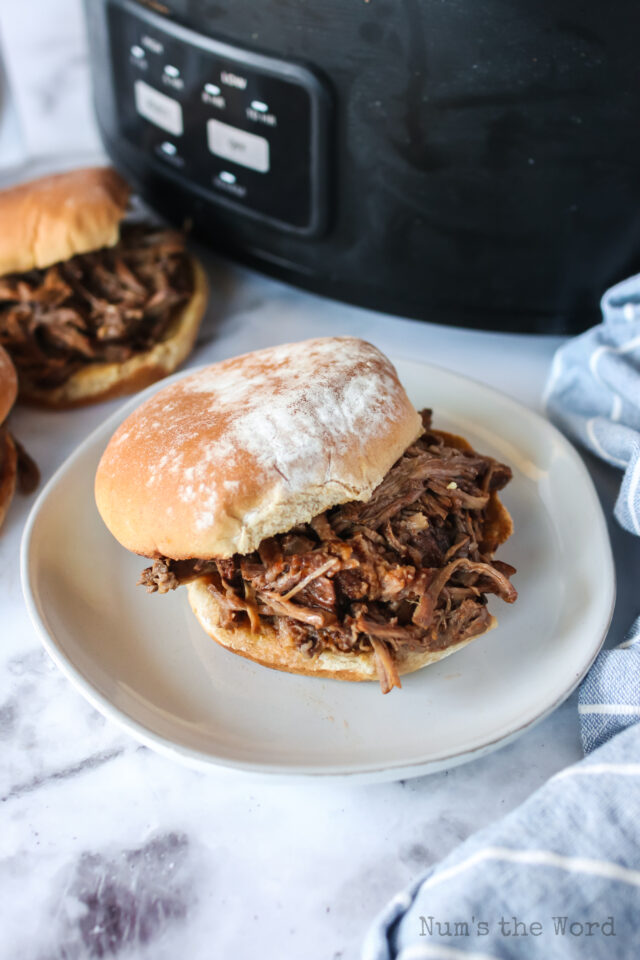 Crock Pot Shredded Beef Num's the Word