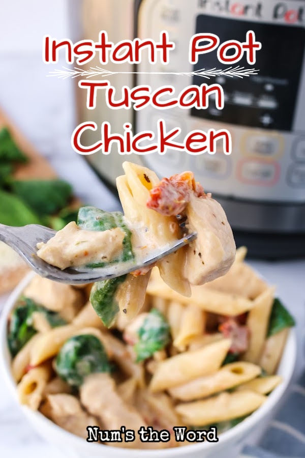 Instant Pot Tuscan Chicken - Num's the Word