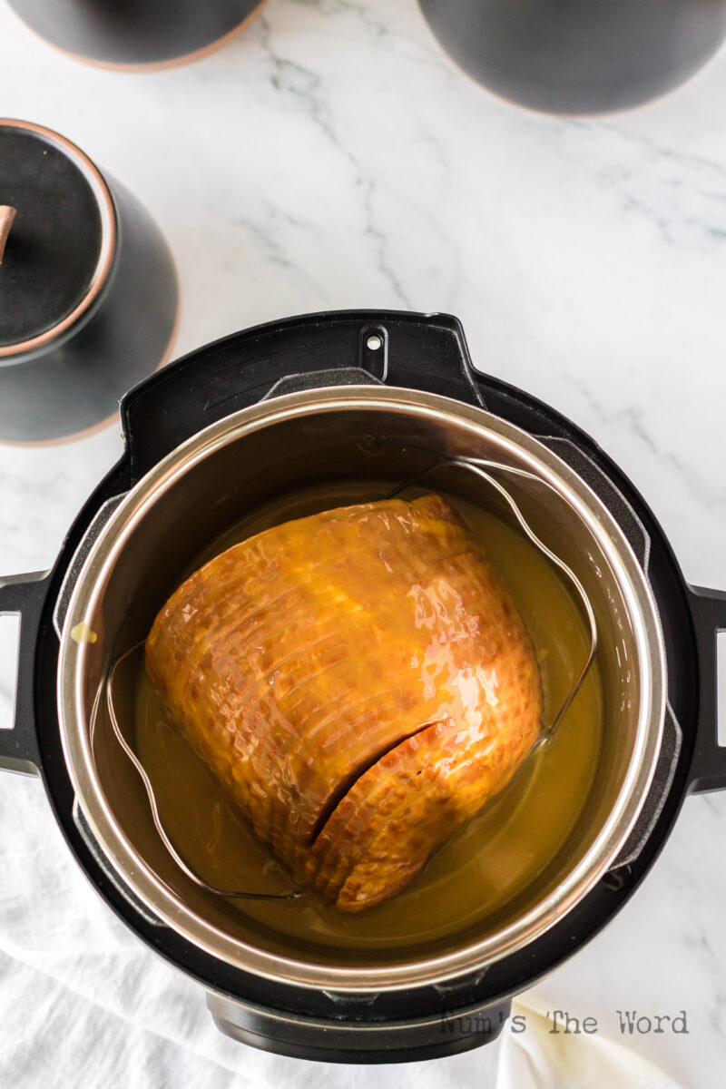 Instant Pot Honey Mustard Ham Num's the Word