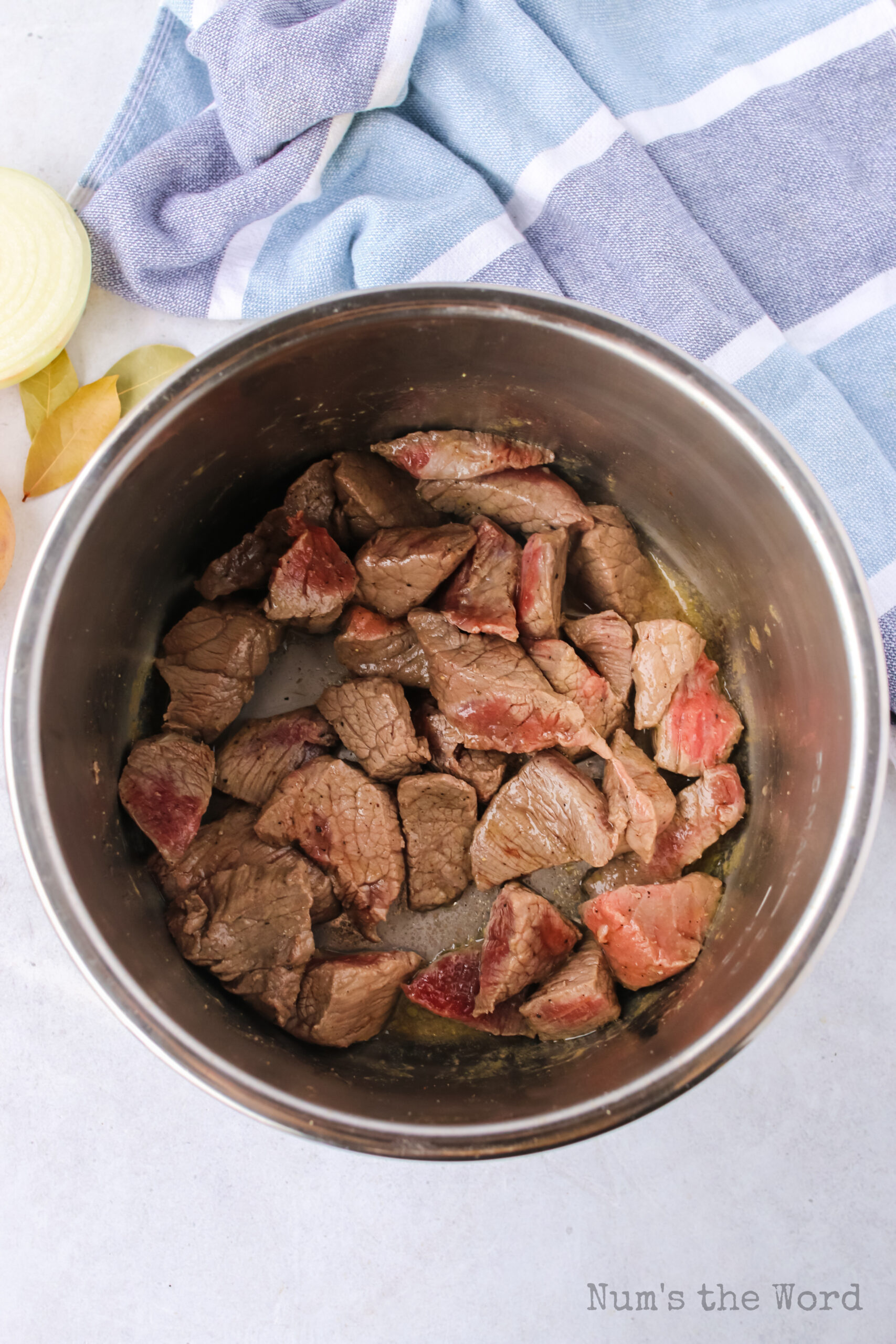 seared stew beef in instant pot