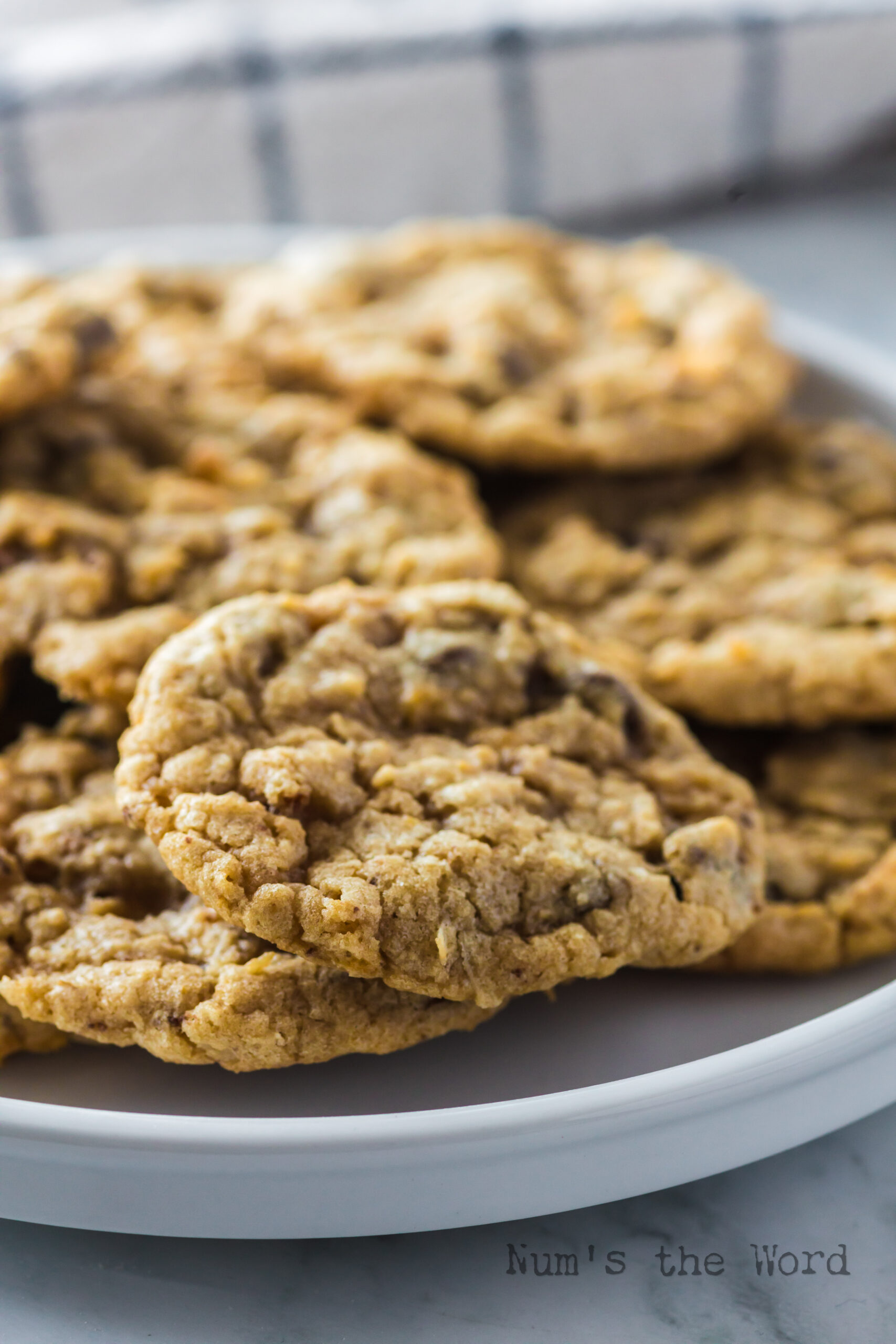 plate full of cookies ready to be enjoyed!