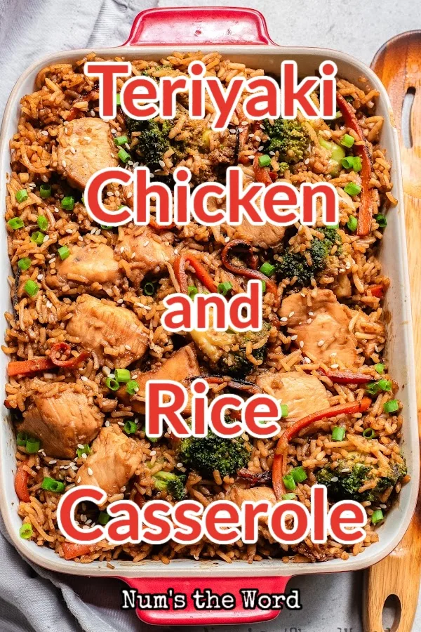 Main image for Teriyaki Chicken and Rice Casserole