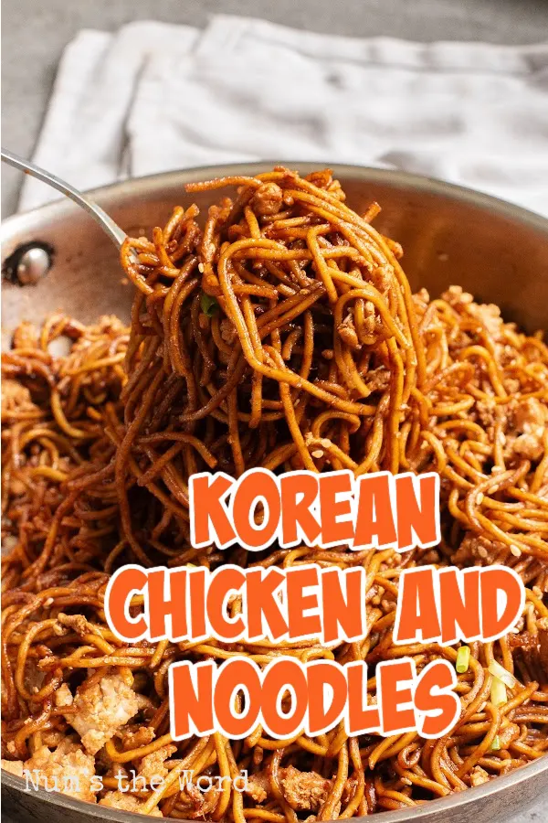 Main image for Korean Chicken and Noodles.